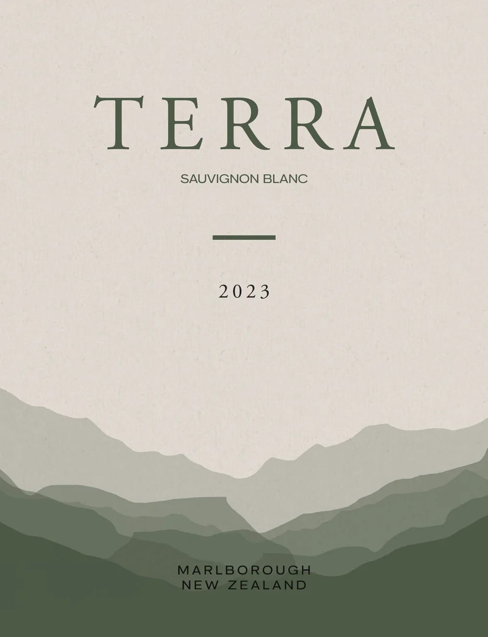 Terra Sauvignon blanc label
