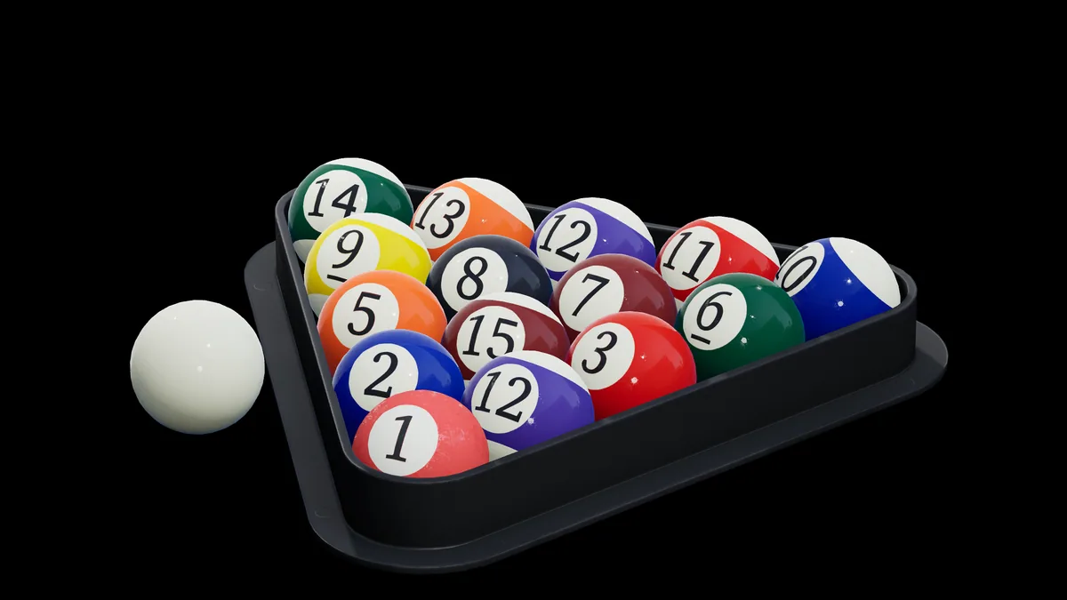 Interactive billiards props